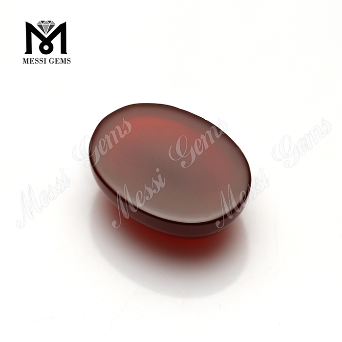 Cabochon in agata naturale onice grezzo con dorso piatto naturale