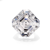 Gioco di colori o fuoco Gemma sciolta DEFDiamante moissanite bianco taglio Asscher Calore
