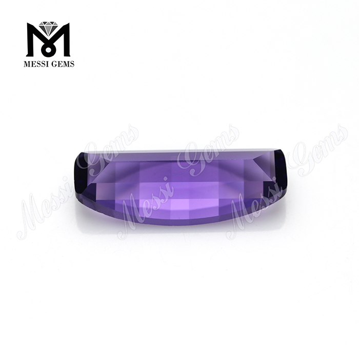 pietra di cristallo viola di alta qualità con taglio fantasia