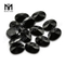 Vendita calda semi pietra preziosa ovale forma 8x10mm pietra agata nera