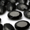 pietre preziose naturali materiale ovale sfaccettato onice nero dalla Cina