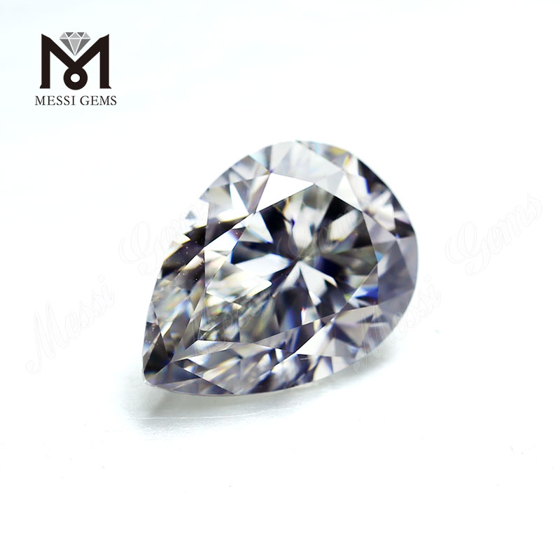 7x10mm taglio a pera def vvs 2 carati moissanites Prezzo di fabbrica