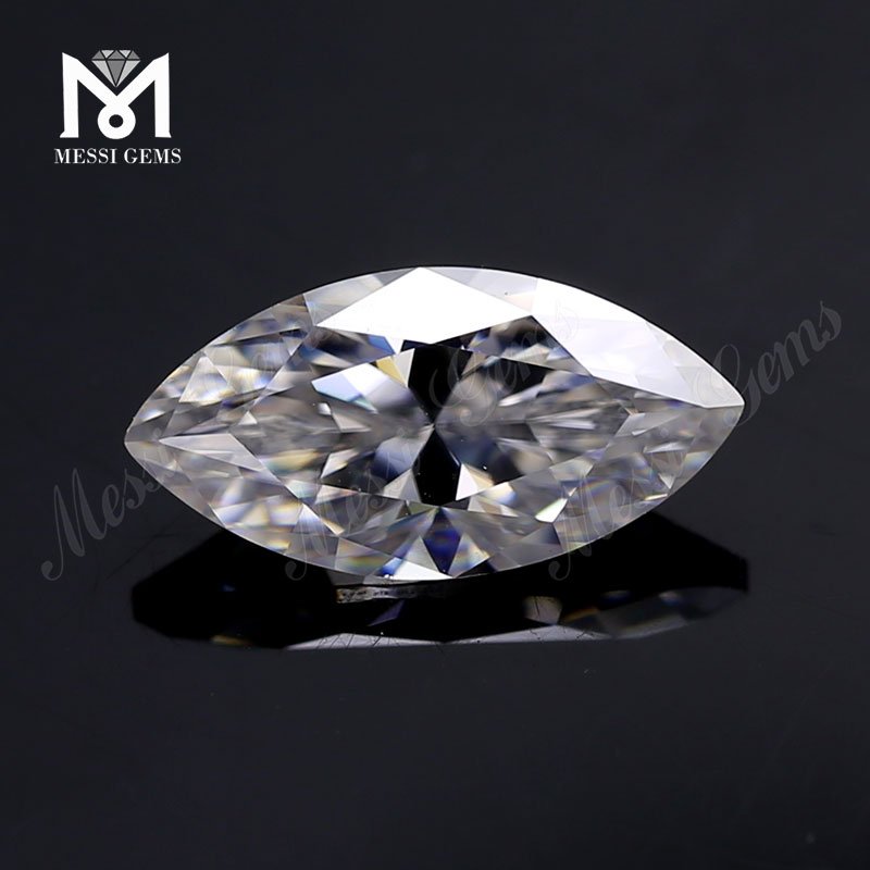 Diamante sciolto di fabbrica a forma di marquise brillante def moissanites