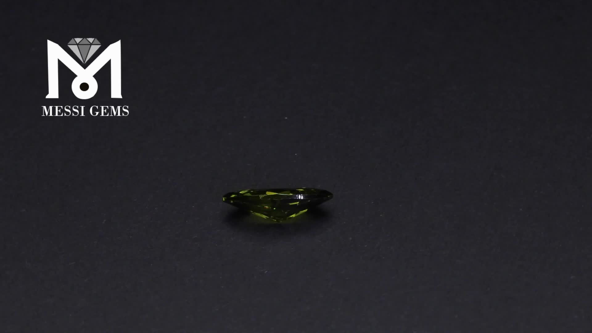 Prezzo di pietre di topazio bianco naturale con taglio smeraldo chiaro da 2 * 4 mm