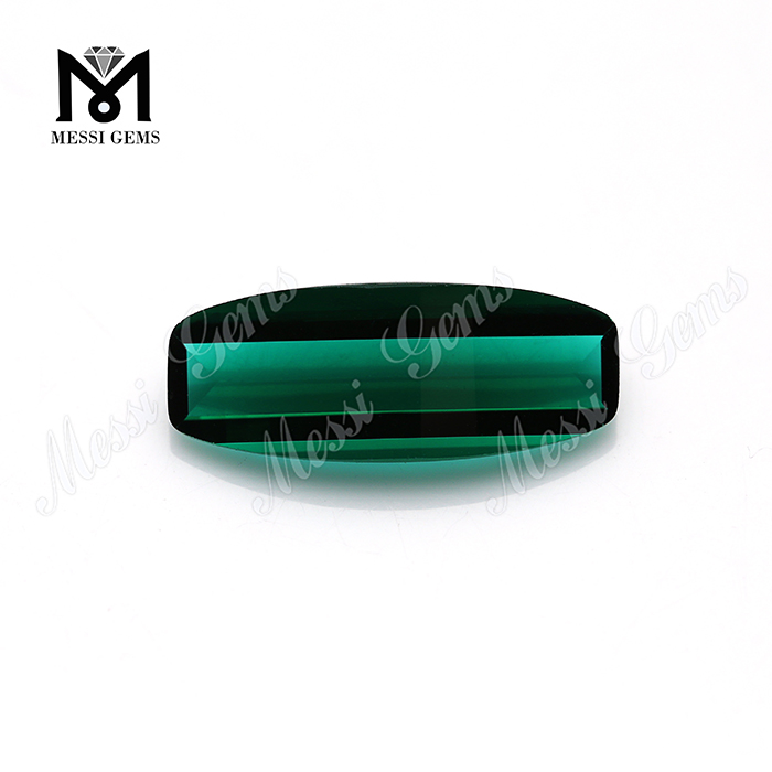 pietra di vetro color smeraldo nano cristallo per gioielli