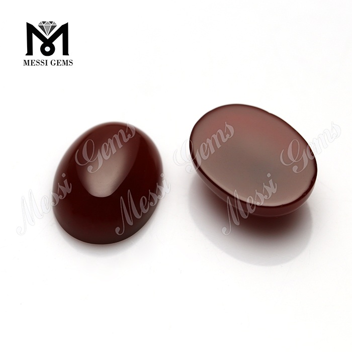 Cabochon in agata naturale onice grezzo con dorso piatto naturale