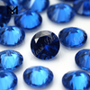 pietra preziosa blu sintetica dello spinello di forma rotonda all\'ingrosso 119# 10mm