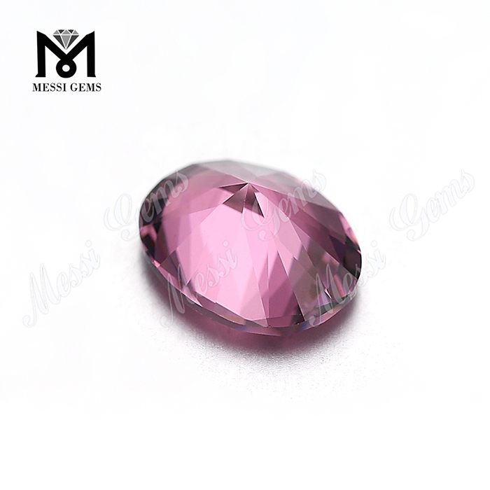 colore allentato della fabbrica che cambia pietra preziosa grezza nanosital russa rosa 205#