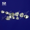 Diamante moissanite bianco trasparente tagliato a macchina Top Stone Heart Moissanites sciolto