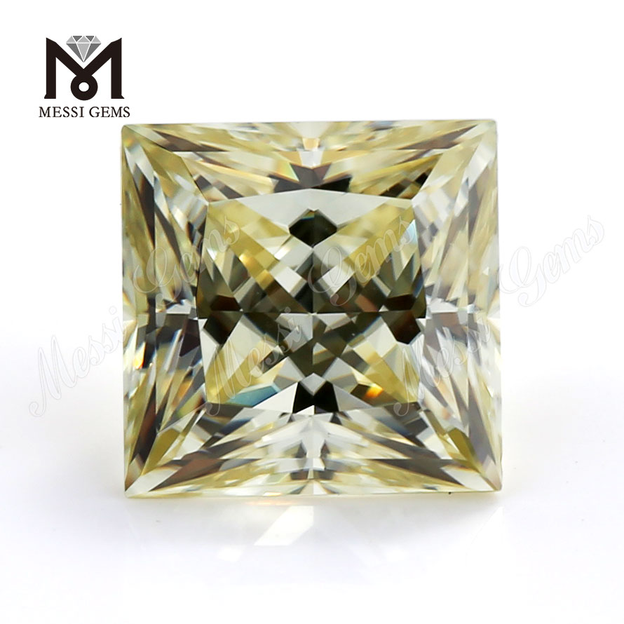 Gemme sciolte del produttore di pietre di diamante moissanite gialle