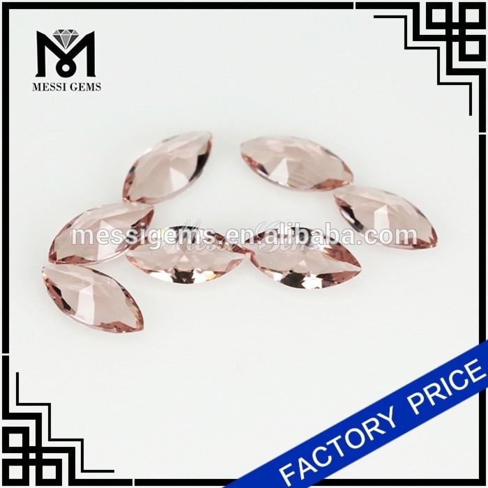 Morganite Marquise gemme pietra cristallo pietra di vetro