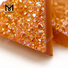 Pietre preziose naturali dell\'agata di Druzy di colore ambrato del triangolo 12*12mm allentate
