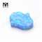 Lab creato a forma di mano opale 11x13 mm sintetico opale blu opale di fuoco Hamsa