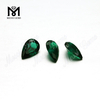 Lab Created Emerald Gemstone 6x9 a forma di pera verde smeraldo per anello