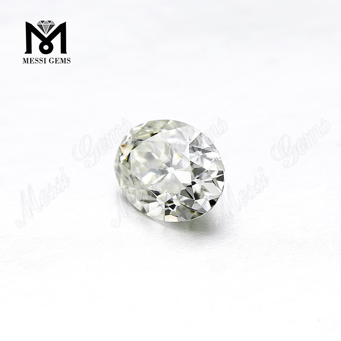 Diamante taglio ovale 10 x 8 mm ij color vs china moissanite
