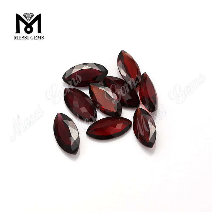Mozambico marquise taglio reale sciolto rosso granato pietre prezzo naturale