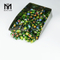 colore verde forma a goccia perla in vetro di Murano frost Millefiorie
