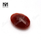 taglio ovale sfaccettato agata rossa naturale dimensioni 13*18 mm