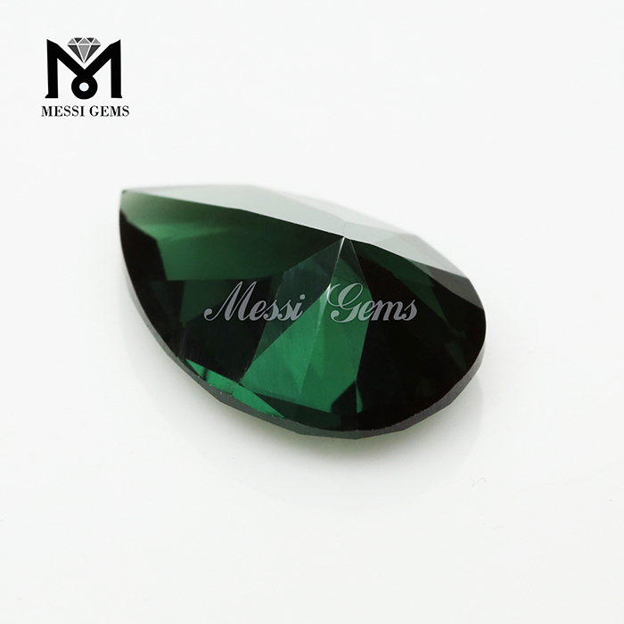 Vendo pietra preziosa spinello smeraldo taglio pera 10x15mm