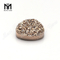 Le più recenti pietre naturali Druzy in oro rosa agata popolare