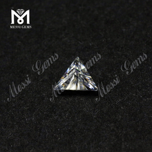 Fabbrica Stock Moissanites Diamante 3x3 moissaniti a forma di triangolo per anello