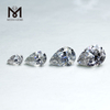 7x10mm taglio a pera def vvs 2 carati moissanites Prezzo di fabbrica