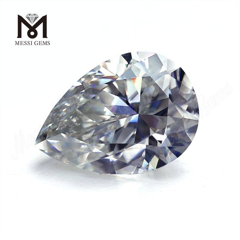 7x10mm taglio a pera def vvs 2 carati moissanites Prezzo di fabbrica