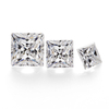 Wuzhou VVS moissanite diamante bianco quadrato moissanite taglio principessa per la creazione di gioielli