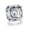 Gioco di colori o fuoco Gemma sciolta DEFDiamante moissanite bianco taglio Asscher Calore
