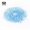 Pietre preziose naturali sciolte di topazio blu di forma rotonda di piccole dimensioni da 1,5 mm