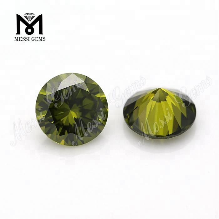 1MM 1.5MM 2MM Olive Cubic Zirconia Loose Diamond Cut CZ Stones