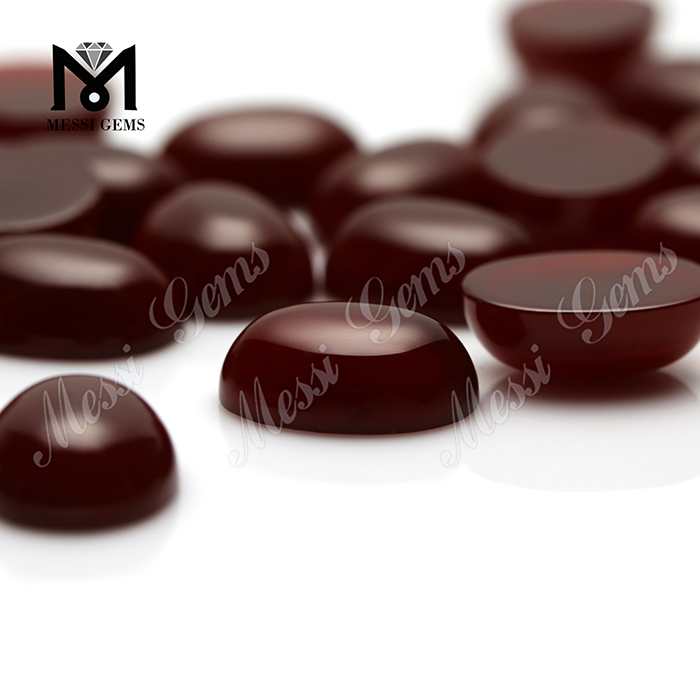 Cabochon in agata naturale onice grezzo con dorso piatto naturale