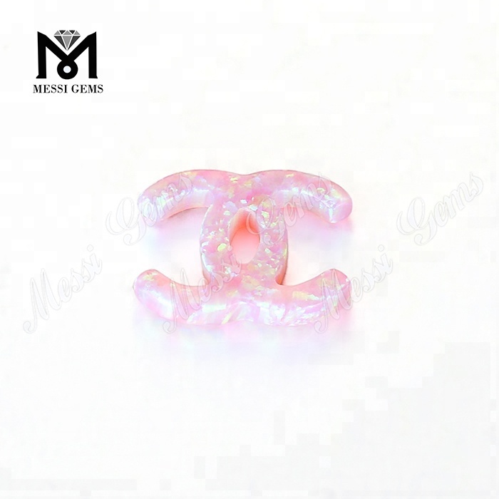 Prezzo di fabbrica Pietra sintetica rosa opale