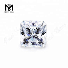 DEF Super White moissanite diamante Pietra Prezzo 1,5 carati taglio ottagono sintetico
