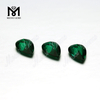 Lab Created Emerald Gemstone 6x9 a forma di pera verde smeraldo per anello
