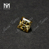 Prezzo all\'ingrosso moissanite diamante Moissanites sciolto giallo taglio principessa di alta qualità per anello