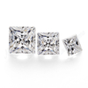 Commercio all\'ingrosso def moissanite diamante bianco taglio principessa 5.5x5.5mm per carati prezzo moissanite sciolto