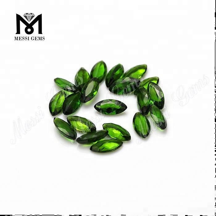 pietre preziose di topazio diopside naturale sciolto marquise 3 * 6mm