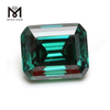 Il laboratorio ha creato pietre preziose sciolte prezzo per carato di diamante moissanite verde ottagono