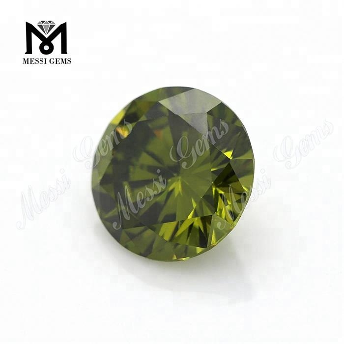 1MM 1.5MM 2MM Olive Cubic Zirconia Loose Diamond Cut CZ Stones