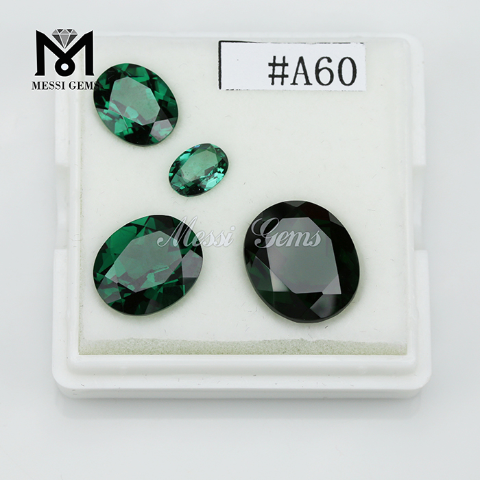 Pietre preziose di grandi dimensioni, forma ovale, 12 x 14 pietre preziose in vetro nanosital