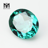 cristallo nano smeraldo pietra russa nanosital a forma ovale sfaccettata