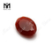 taglio ovale sfaccettato agata rossa naturale dimensioni 13*18 mm