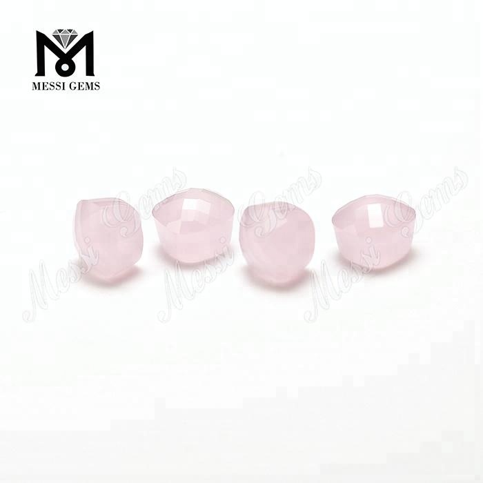 Pietra di vetro di colore rosa a forma di fungo di prezzo di fabbrica
