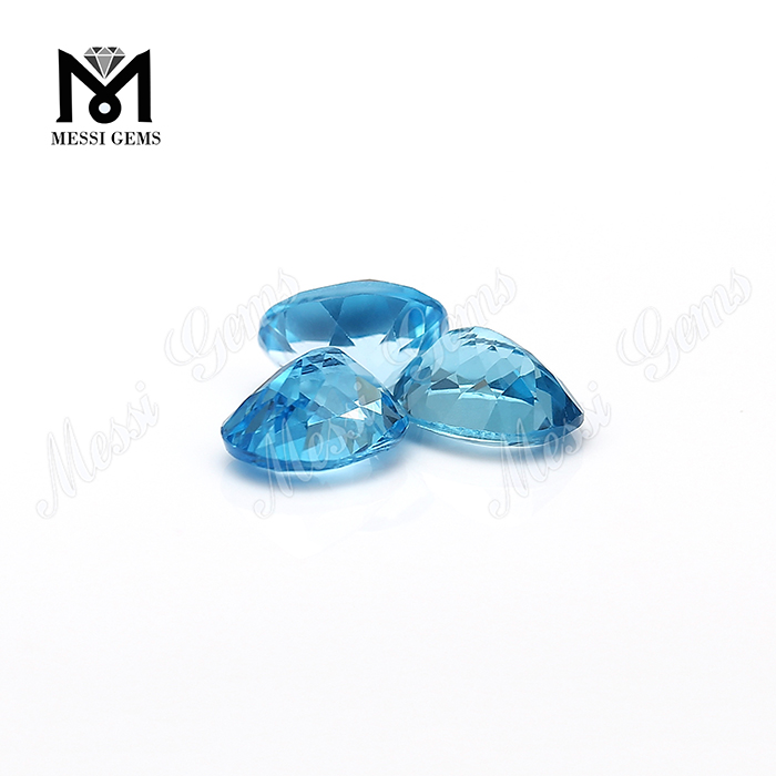 pietre sciolte taglio ovale naturale topazio blu prezzo per carato