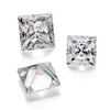 Wuzhou VVS moissanite diamante bianco quadrato moissanite taglio principessa per la creazione di gioielli