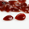 Vendita calda sfaccettata pera tagliata 10 x 14 mm pietra sfusa agata rossa