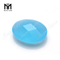 pietre di vetro decorativo a forma di cuscino blu opalino