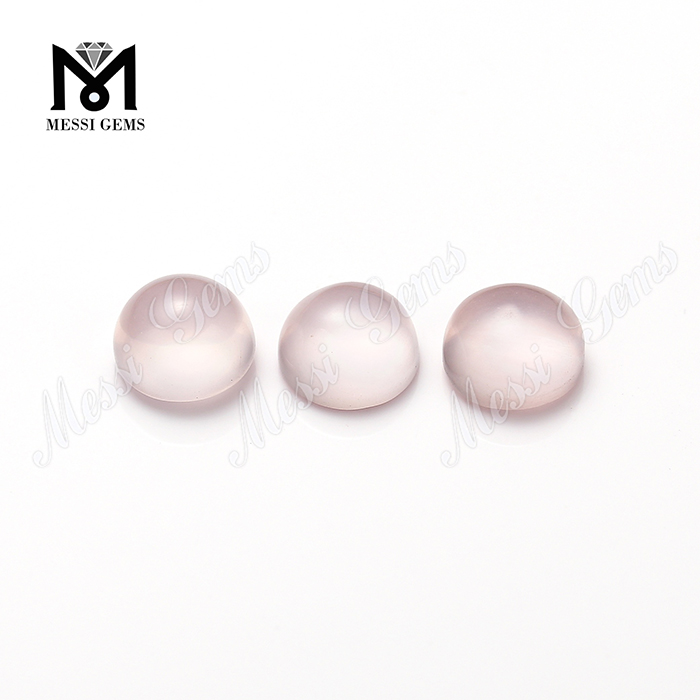Pietre preziose sciolte Cristallo di quarzo naturale Cabochon Quarzo rosa