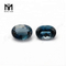 pietre topazio blu londra naturali di forma ovale 8x10mm